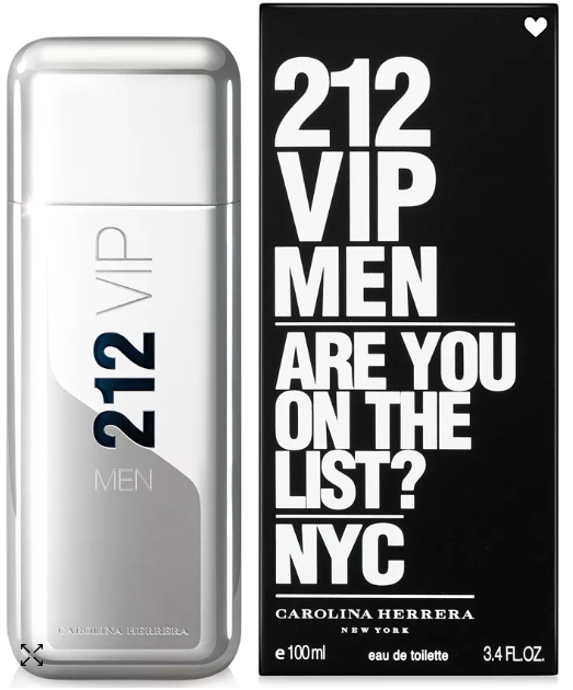 Carolina Herrera 212 VIP Men Eau de Toilette Spray, 3.4 oz.