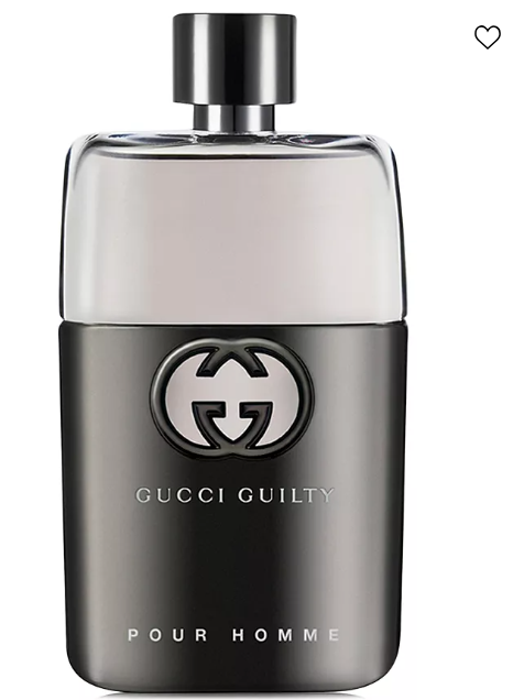 Gucci Guilty Men's Pour Homme Eau de Toilette Spray, 3 oz