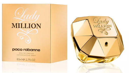 Rabanne Lady Million Eau de Parfum Spray, 2.7 oz.