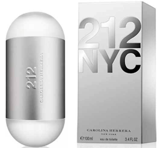 Carolina Herrera 212 NYC Eau de Toilette Spray, 3.4 oz