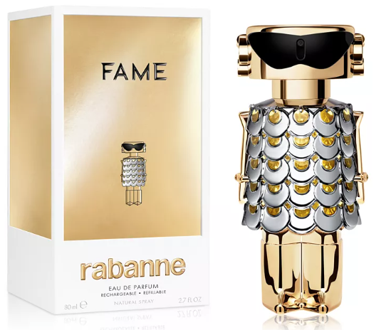 Rabanne Fame Eau de Parfum Refillable Spray, 2.7 oz.