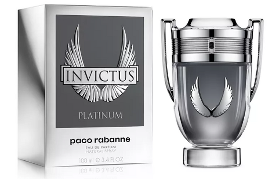 Rabanne Invictus Platinum Eau de Parfum, 3.4 oz.