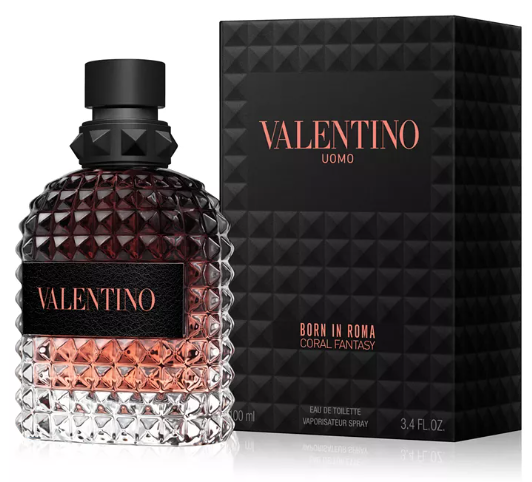 Valentino Uomo Born In Roma Coral Fantasy Eau de Toilette Spray, 3.4 oz.