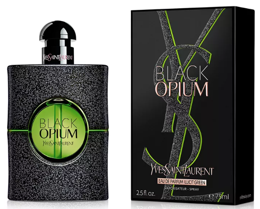 Yves Saint Laurent Black Opium Illicit Green Eau de Parfum, 2.5 oz.