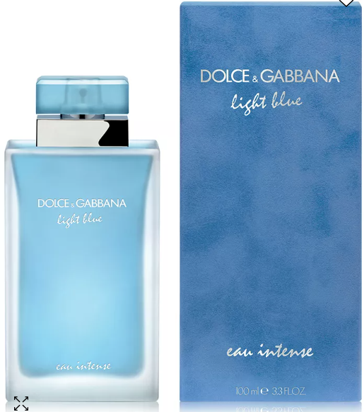 Dolce&Gabbana Light Blue Eau Intense Eau de Parfum Spray, 3.3 oz