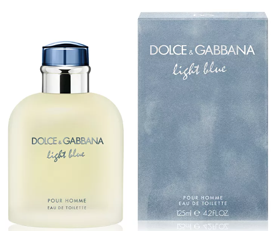 Dolce&Gabbana Men's Light Blue Pour Homme Eau de Toilette Spray, 4.2 oz.