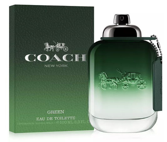 COACH Green Eau de Toilette Spray, 3.3 oz.