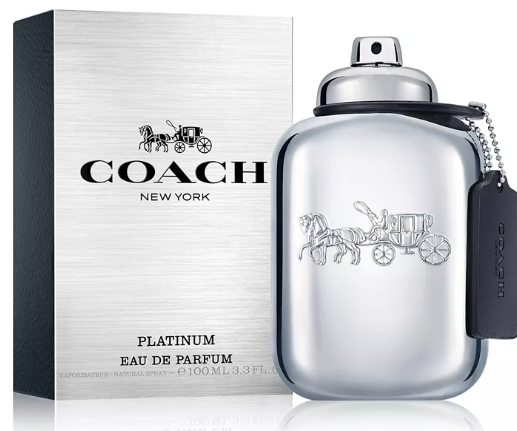 COACH Men's Platinum Eau de Parfum Spray, 3.3-oz.