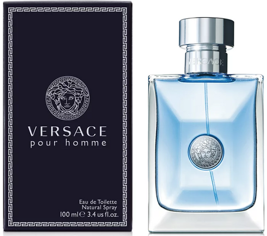 Versace Men's Pour Homme Eau de Toilette Spray, 3.4 oz.