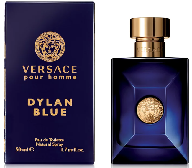 Versace Men's Pour Homme Dylan Blue Eau de Toilette Spray, 3.4 oz