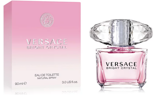 Versace Bright Crystal Eau de Toilette Spray, 3 oz.