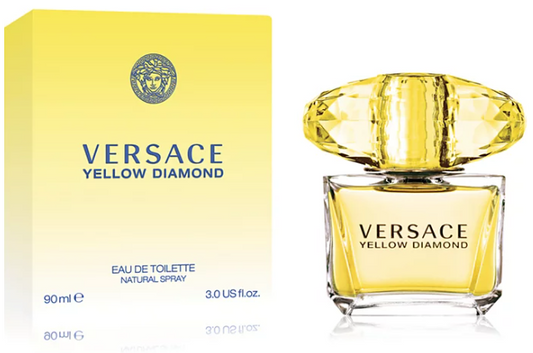 Versace Yellow Diamond Eau de Toilette Spray, 3 oz.