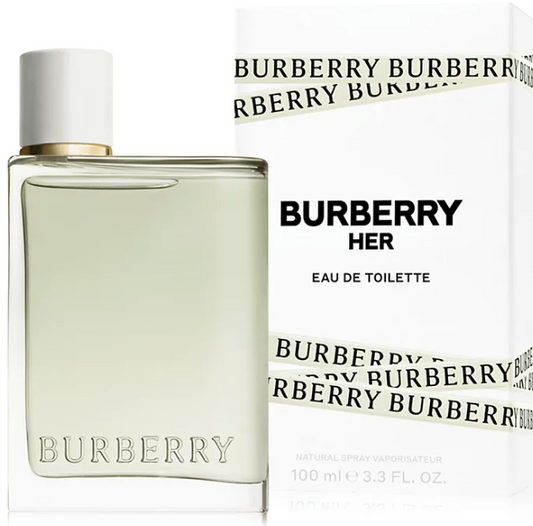 Burberry Her Eau de Toilette Spray, 3.3 oz.