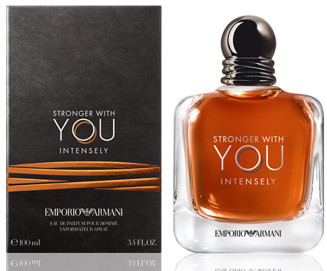 Giorgio Armani Emporio Armani Men's Stronger With You Intensely Eau de Parfum Spray, 3.4 oz.